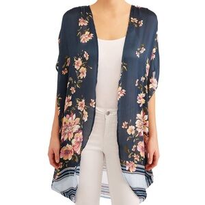 Time and Tru Women's Cacoon Kimono